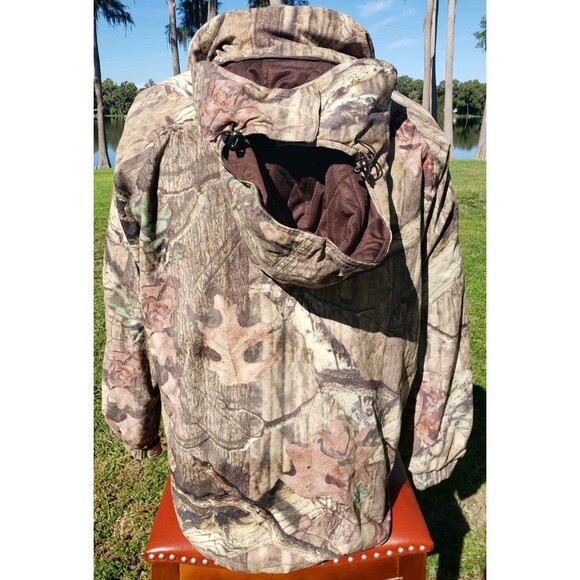 Arctic Shield Coat Men's Med Camo Hunting Front Zip Removal Hood Lined Jacket - Picture 10 of 16